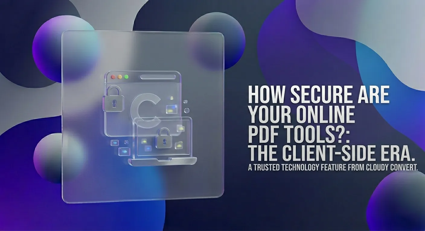 How Secure Are Your Online PDF Tools? The Client-Side Era