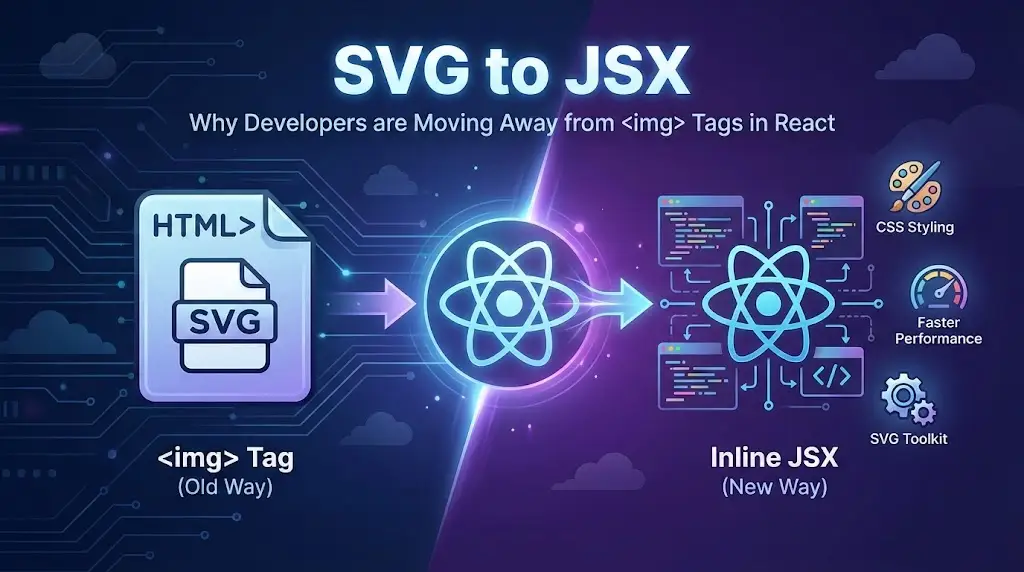 SVG to JSX: Why Developers are Ditching <img> Tags in React